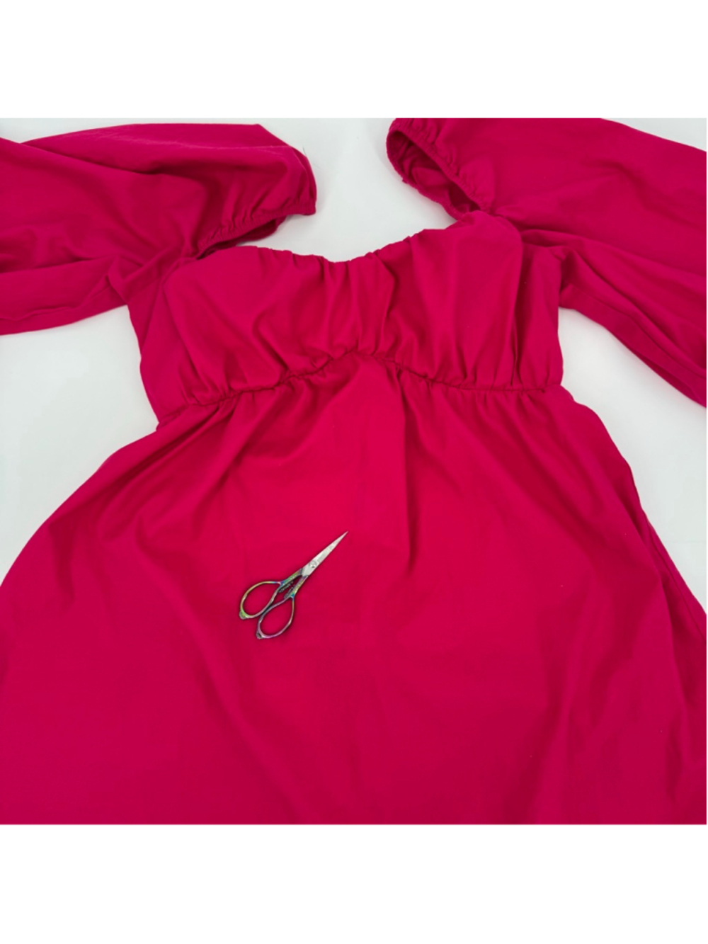Reformation Corvette Pink Farley Mini Babydoll Dress Size 6 - Picture 8 of 10